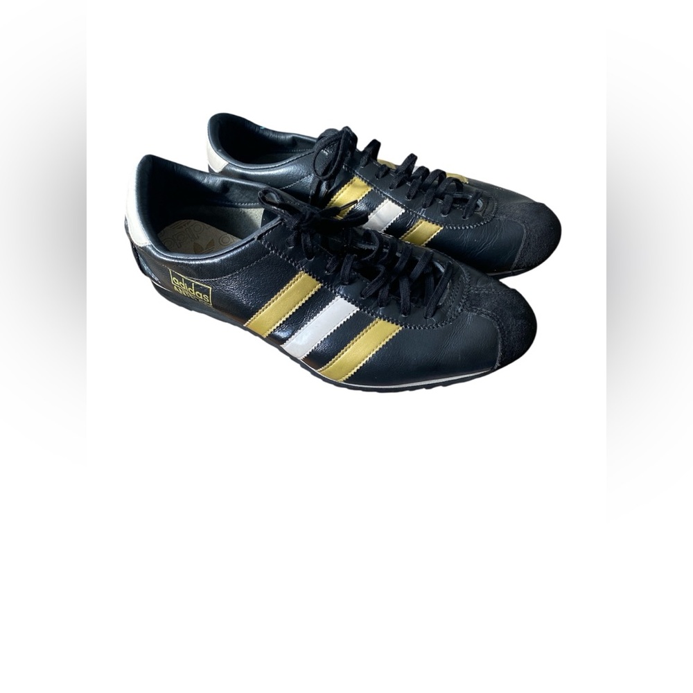 adidas shoes antelope 2004 Women's US size 9 6.5Black Gold White pristine - Picture 4 of 12